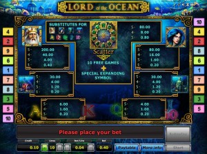 lord of the ocean spielautomat online spiele